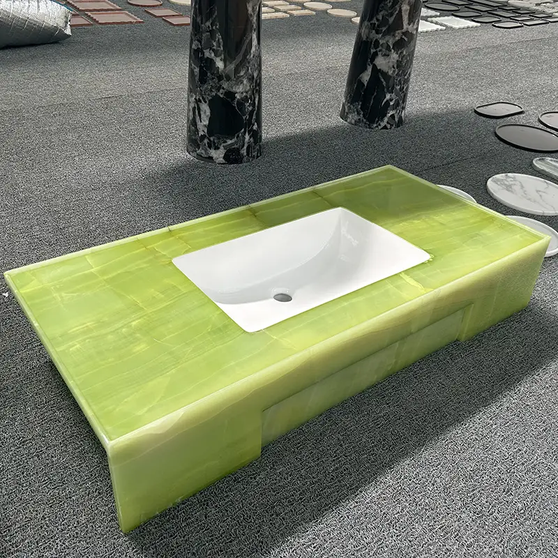 Πράσινο Onyx Vanity Top