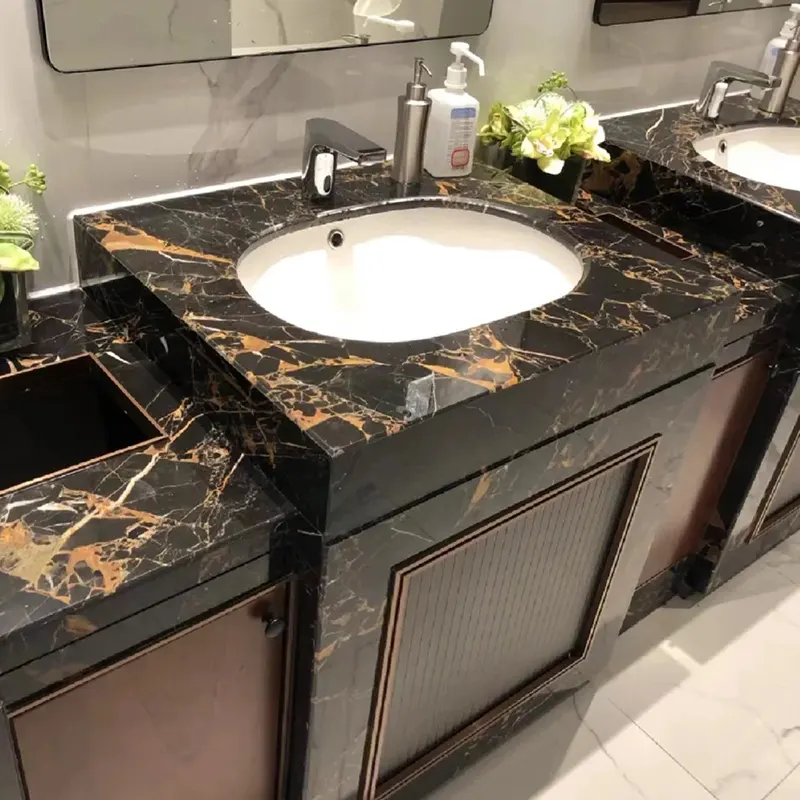 Portoro Gold Marble Plab